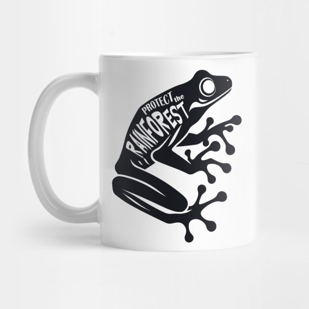 Dart frog - Protect the rainforest by PrintSoulDesigns